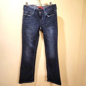 SEVEN 7 Women's Washed blue BOOT Cut Jeans Siaze 4P